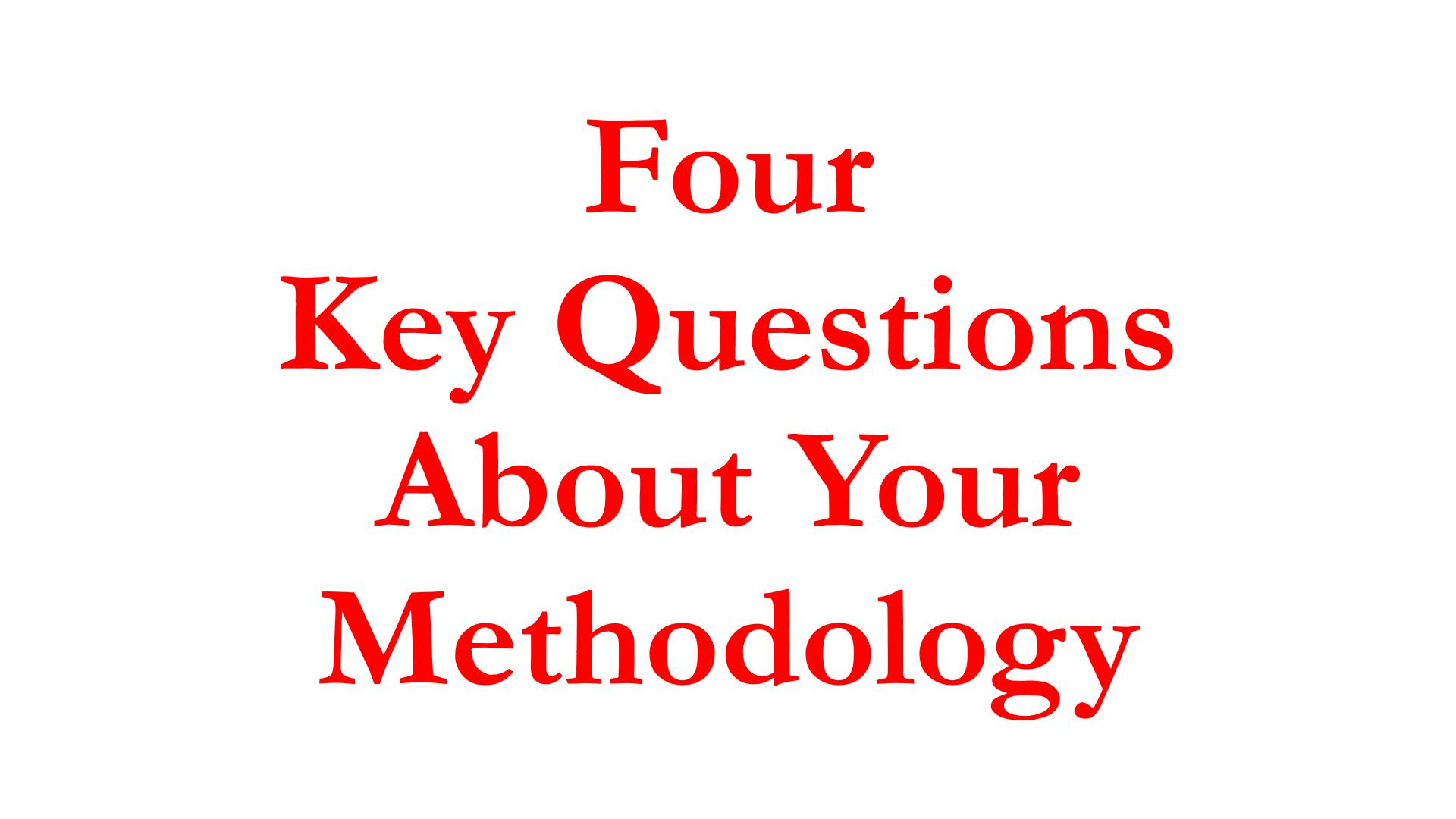 4 Key Questions About Your BI Methodology